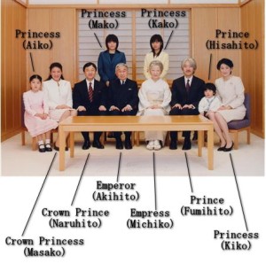 The imperial family